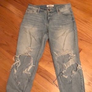 Pistola boyfriend ripped jeans